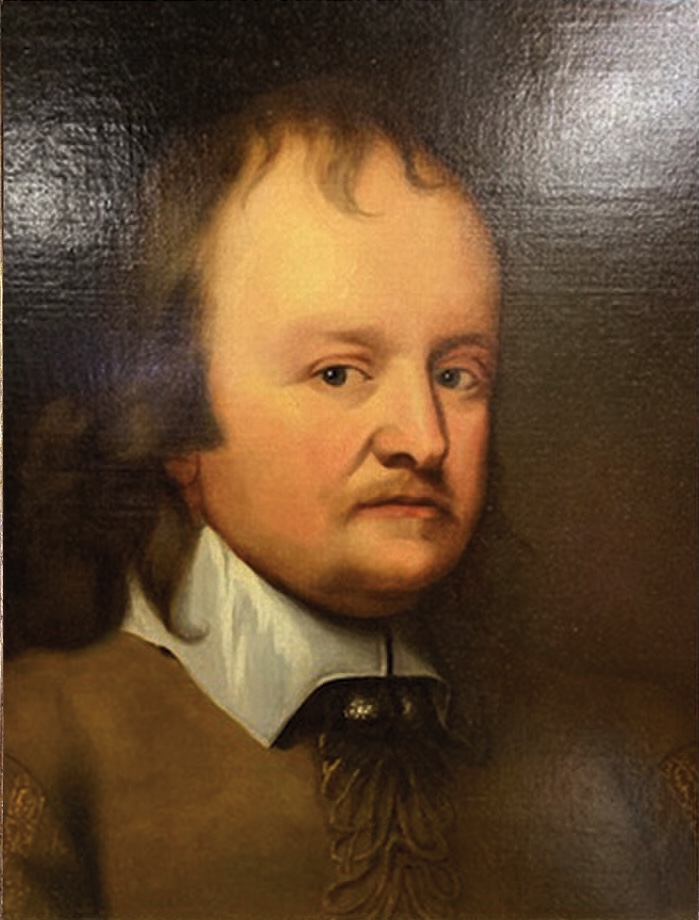 A portrait of Colonel Francis Hacker.